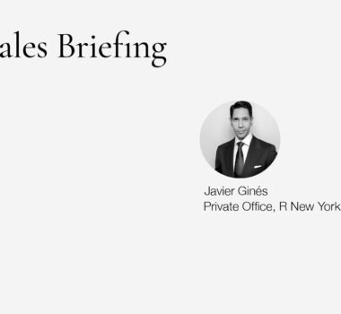 Sales Briefing Javier Gines